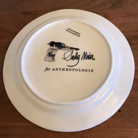Anthropologie/SallyMuirDog-A-Day Plates - Purple - Picture 3 of 14